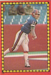 1988 Topps Stickers #173 Jim Kelly Front