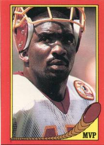 1988 Topps Stickers #1 Doug Williams Front