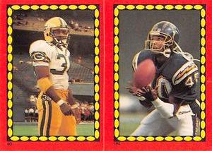 1988 Topps Stickers #93 / 194 Kenneth Davis / Gary Anderson Front