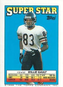 1988 Topps Stickers #238 Al Smith Back