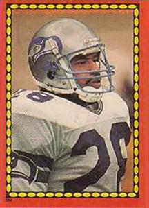 1988 Topps Stickers #264 Curt Warner Front