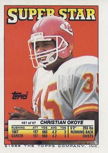 1988 Topps Stickers #272 Fredd Young Back