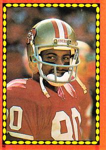 1988 Topps Stickers #60 Jerry Rice Front