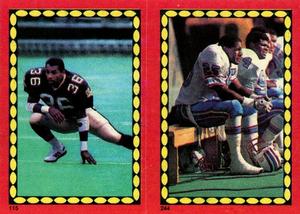 1988 Topps Stickers #115 / 244 Rueben Mayes / Keith Bostic Front