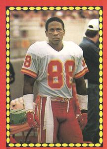 1988 Topps Stickers #201 Carlos Carson Front