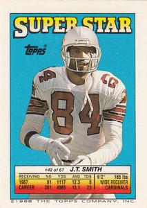 1988 Topps Stickers #238 Al Smith Back