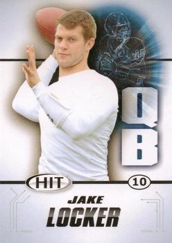 2011 SAGE HIT #10 Jake Locker Front