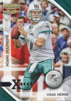 2010 Panini Gridiron Gear - Silver X's #77 Chad Henne Front