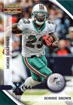 2010 Panini Gridiron Gear - Silver X's #78 Ronnie Brown Front