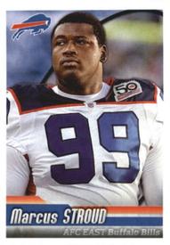 2010 Panini NFL Sticker Collection #34 Marcus Stroud Front