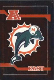 2010 Panini NFL Sticker Collection #40 Miami Dolphins Logo Front