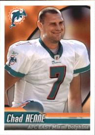 2010 Panini NFL Sticker Collection #41 Chad Henne Front