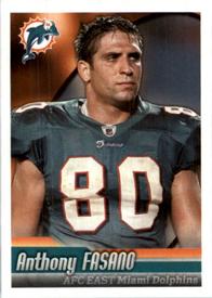 2010 Panini NFL Sticker Collection #47 Anthony Fasano Front