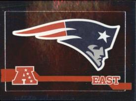 2010 Panini NFL Sticker Collection #56 New England Patriots Logo Front