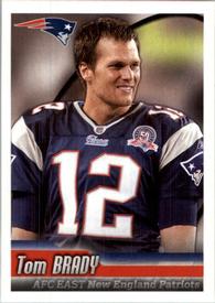 2010 Panini NFL Sticker Collection #57 Tom Brady Front