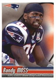 2010 Panini NFL Sticker Collection #60 Randy Moss Front