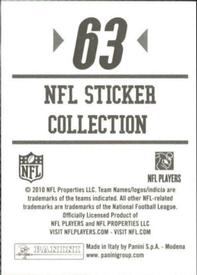 2010 Panini NFL Sticker Collection #63 Torry Holt Back