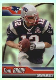 2010 Panini NFL Sticker Collection #69 Tom Brady Front