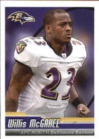 2010 Panini NFL Sticker Collection #92 Willis McGahee Front