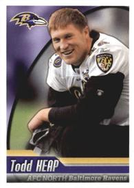 2010 Panini NFL Sticker Collection #95 Todd Heap Front