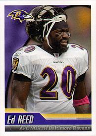2010 Panini NFL Sticker Collection #98 Ed Reed Front