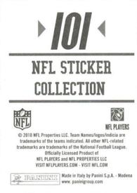 2010 Panini NFL Sticker Collection #101 Joe Flacco Back