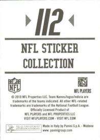 2010 Panini NFL Sticker Collection #112 Terrell Owens Back