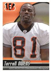 2010 Panini NFL Sticker Collection #112 Terrell Owens Front