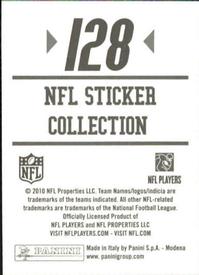 2010 Panini NFL Sticker Collection #128 James Davis Back
