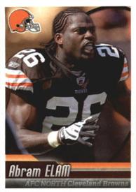 2010 Panini NFL Sticker Collection #130 Abram Elam Front