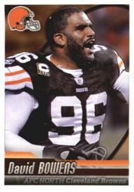 2010 Panini NFL Sticker Collection #131 David Bowens Front