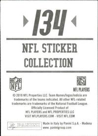 2010 Panini NFL Sticker Collection #134 Mohamed Massaquoi Back