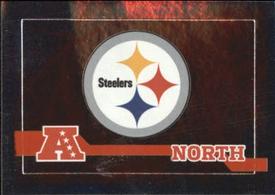2010 Panini NFL Sticker Collection #136 Pittsburgh Steelers Logo Front