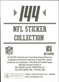 2010 Panini NFL Sticker Collection #144 Troy Polamalu Back