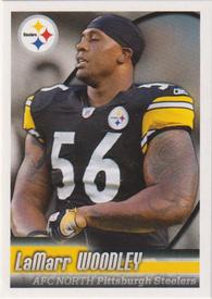 2010 Panini NFL Sticker Collection #146 LaMarr Woodley Front
