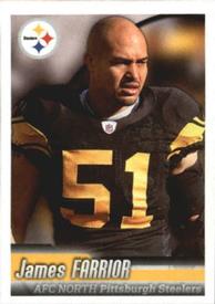 2010 Panini NFL Sticker Collection #148 James Farrior Front