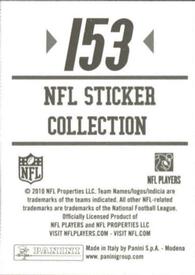 2010 Panini NFL Sticker Collection #153 Matt Schaub Back
