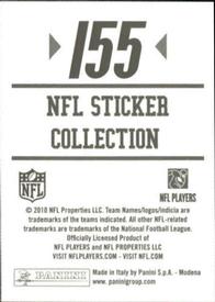 2010 Panini NFL Sticker Collection #155 Ben Tate Back
