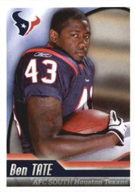 2010 Panini NFL Sticker Collection #155 Ben Tate Front