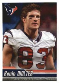 2010 Panini NFL Sticker Collection #157 Kevin Walter Front