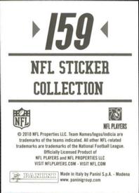 2010 Panini NFL Sticker Collection #159 Jacoby Jones Back
