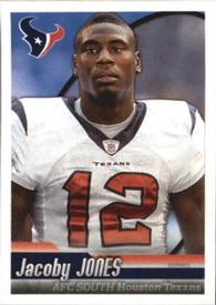 2010 Panini NFL Sticker Collection #159 Jacoby Jones Front