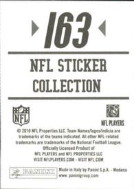 2010 Panini NFL Sticker Collection #163 Kareem Jackson Back