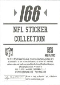 2010 Panini NFL Sticker Collection #166 Andre Johnson Back