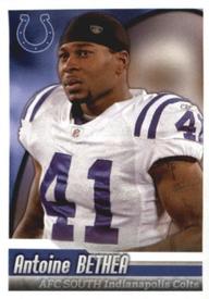 2010 Panini NFL Sticker Collection #180 Antoine Bethea Front
