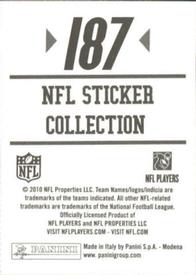 2010 Panini NFL Sticker Collection #187 Rashad Jennings Back