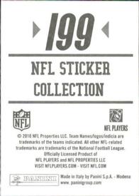 2010 Panini NFL Sticker Collection #199 Mike Sims-Walker Back