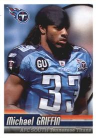 2010 Panini NFL Sticker Collection #211 Michael Griffin Front