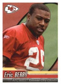 2010 Panini NFL Sticker Collection #240 Eric Berry Front