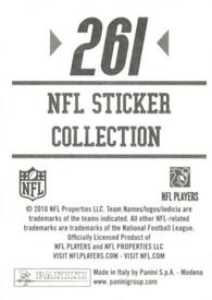 2010 Panini NFL Sticker Collection #261 Darren McFadden Back